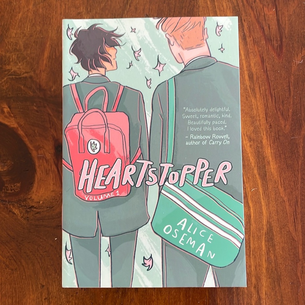 all four heartstopper books